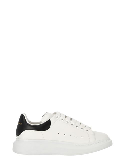 Sneakers in pelle con plateau 45mm ALEXANDER MCQUEEN | 553680WHGP59061